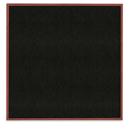 United Visual Products Sliding Door Indoor Enclosed Corkboard, 6 UV9002ACS-WHITE-CINNABA